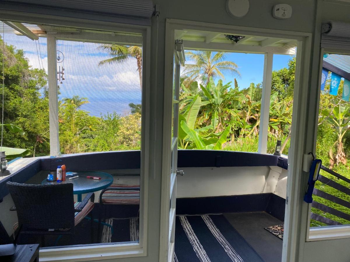 Cozy Jungle Boat Hideaway With Stunning Ocean View Villa Kealakekua ภายนอก รูปภาพ