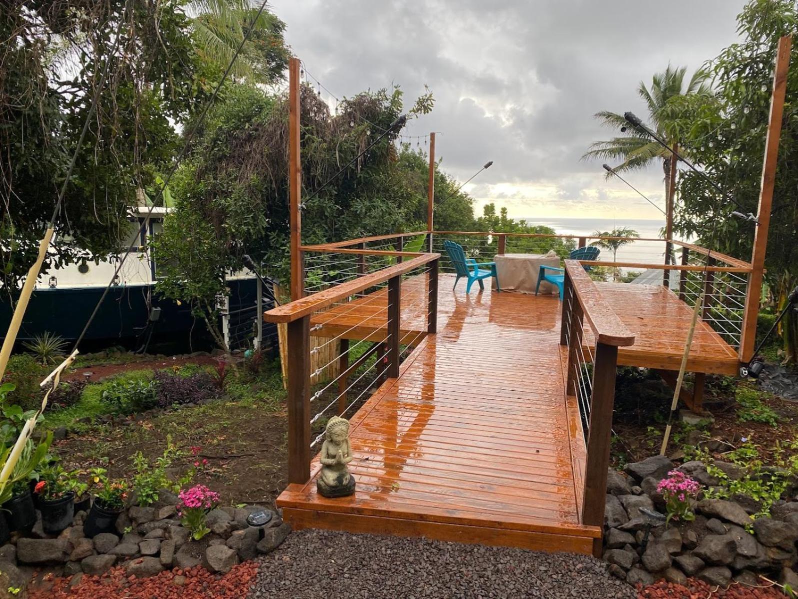 Cozy Jungle Boat Hideaway With Stunning Ocean View Villa Kealakekua ภายนอก รูปภาพ