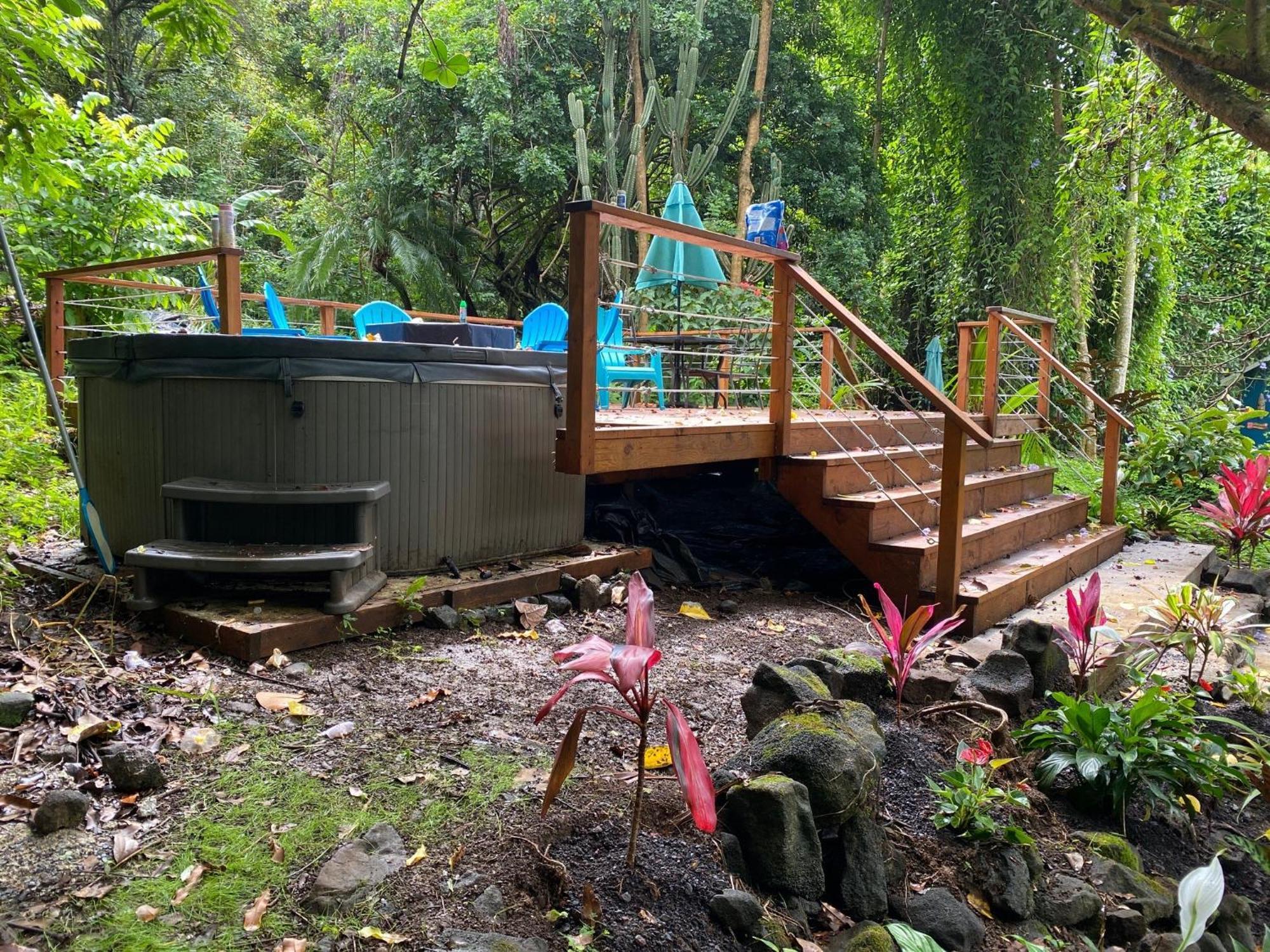 Cozy Jungle Boat Hideaway With Stunning Ocean View Villa Kealakekua ภายนอก รูปภาพ